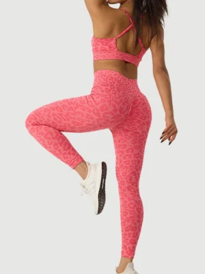 Leopard Fitness Gym Outfit