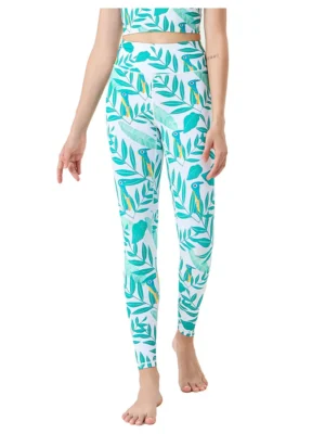 Legging Yoga Fleurs Confort