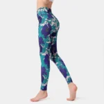 Legging Fleur Effet Sculptant