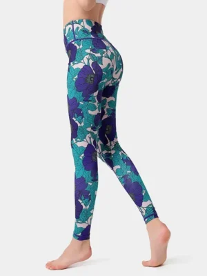 Legging Fleur Effet Sculptant