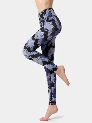 Legging Fitness Effet Fleur