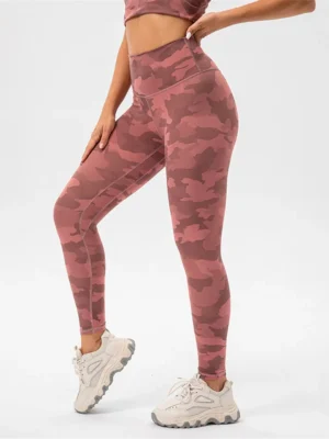 Legging Camouflage Taille Haute