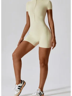 Zipper Yoga One-Piece